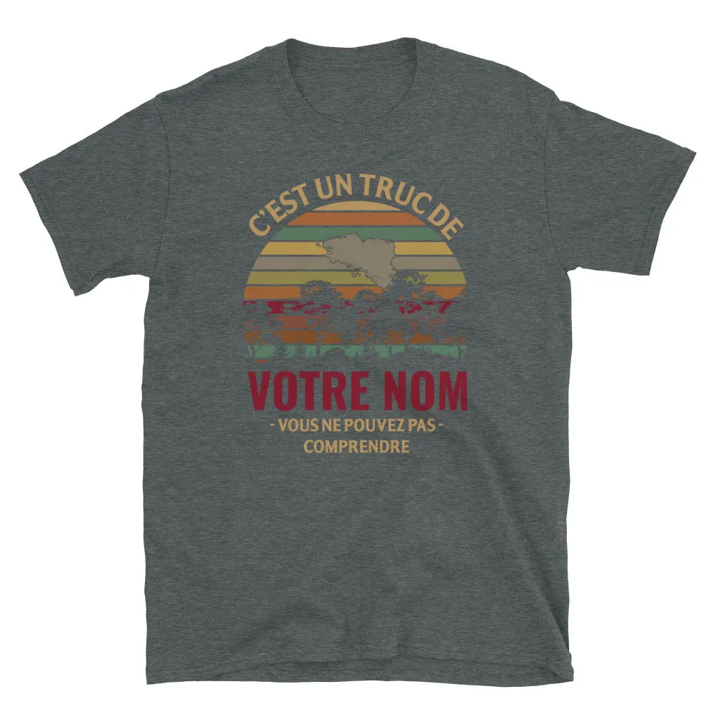 Nom de famille Breton - T-shirt personnalisable