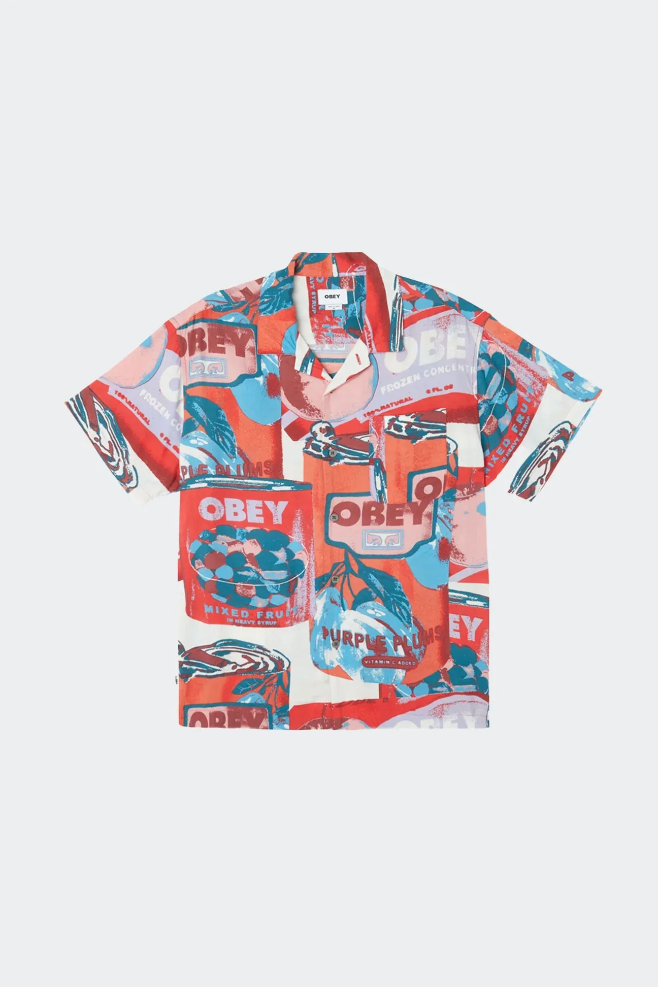 OBEY  Chemise Fruit Cans