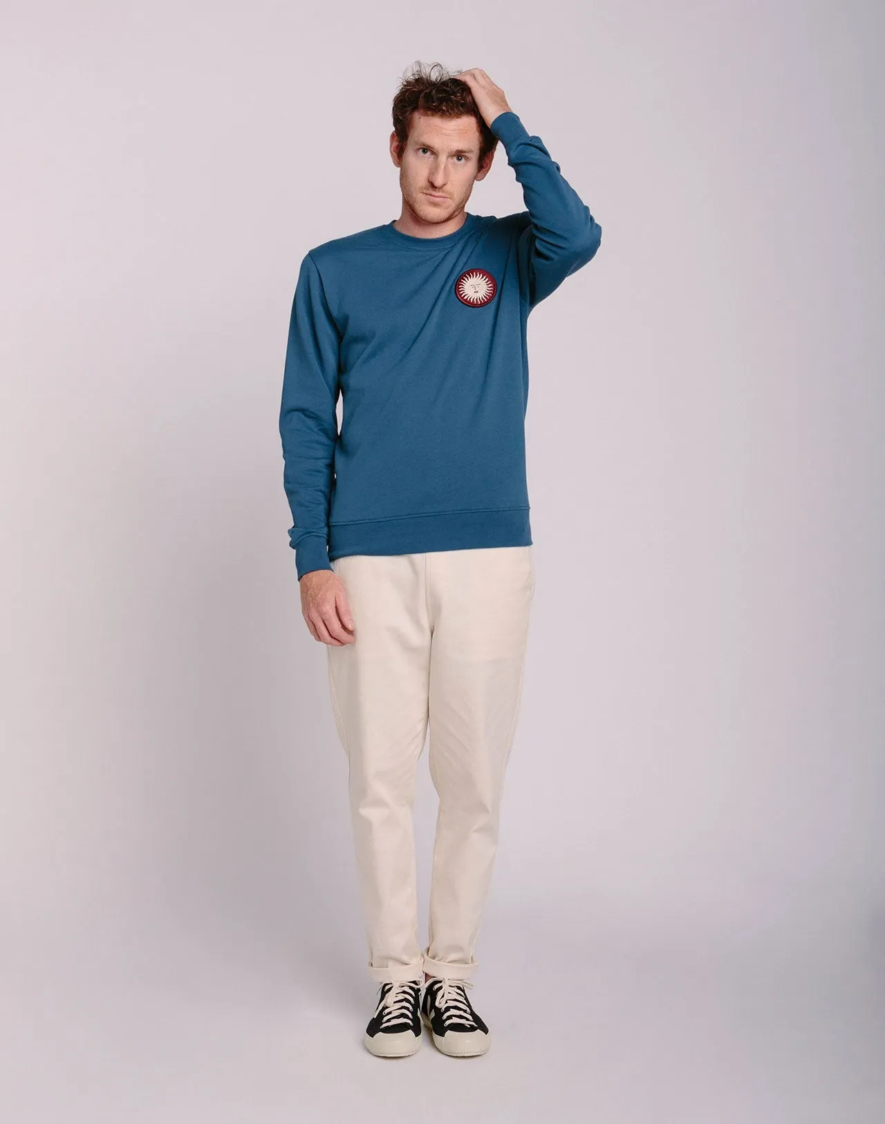 Olow Sweatshirt - Scratchy Blue