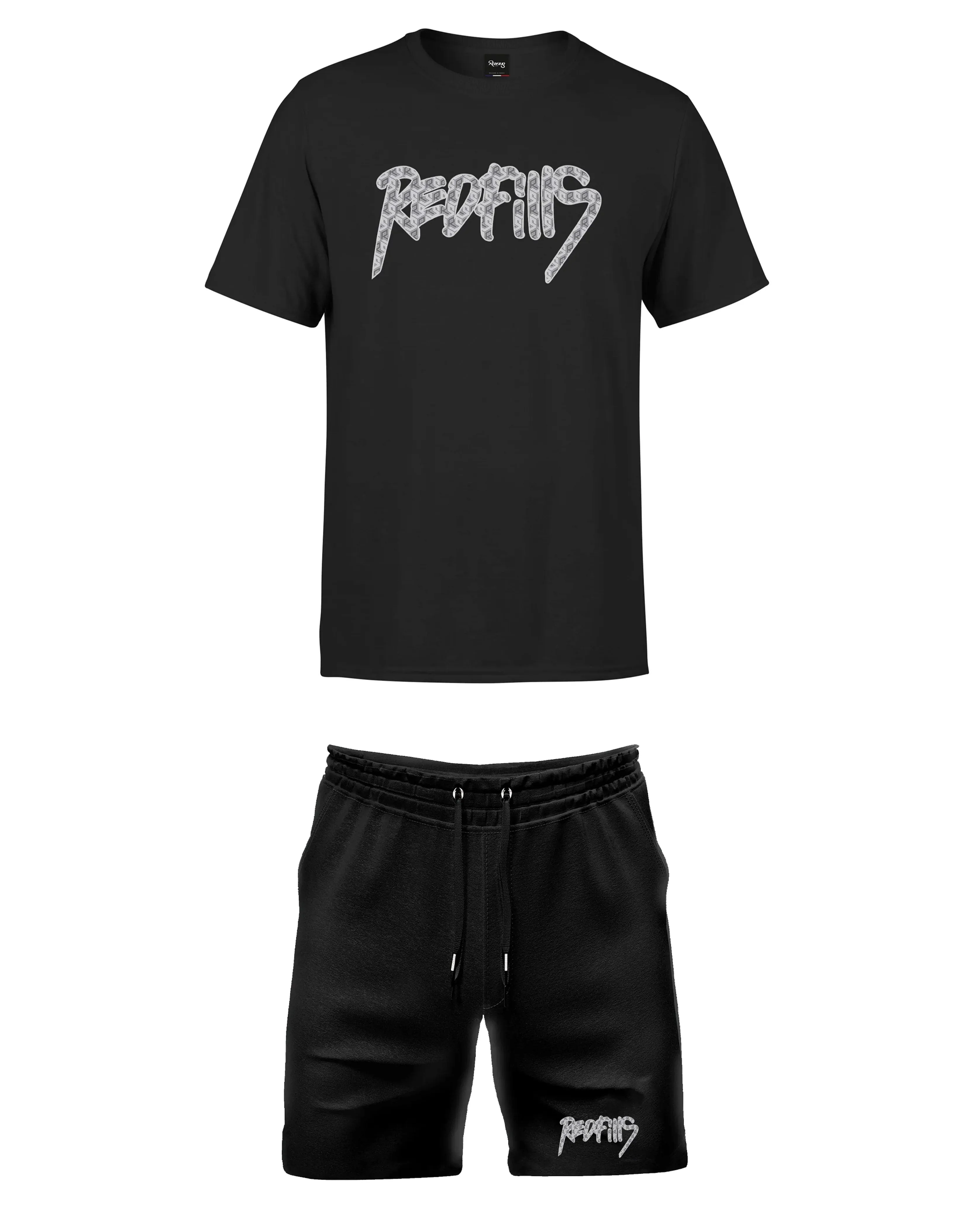 PACK REDFILLS TEE-SHIRT SHORT SIGNATURE PLATINE