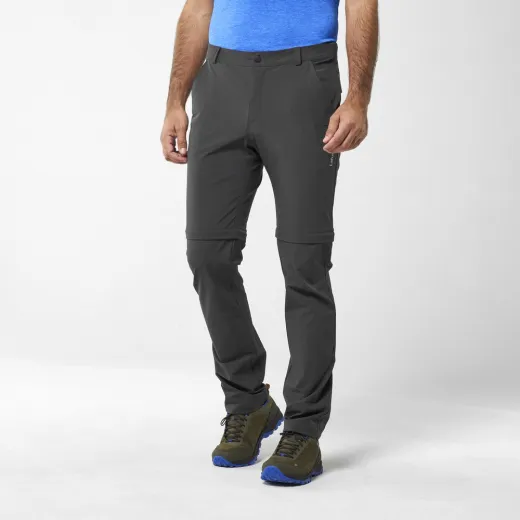 Pantalon active stretch zip-off asphalte