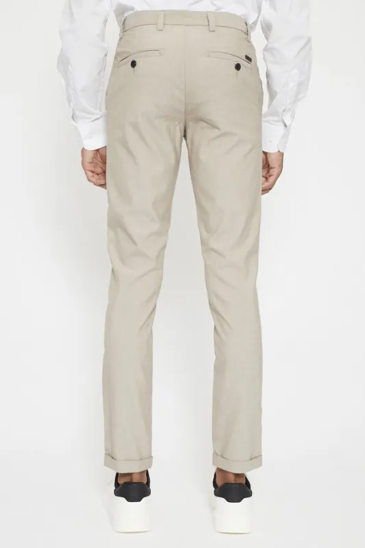 Pantalon habillé beige