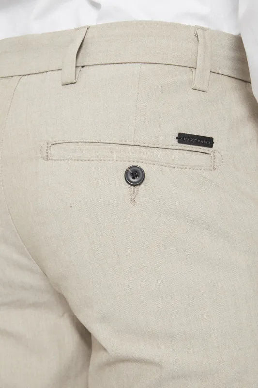 Pantalon habillé beige