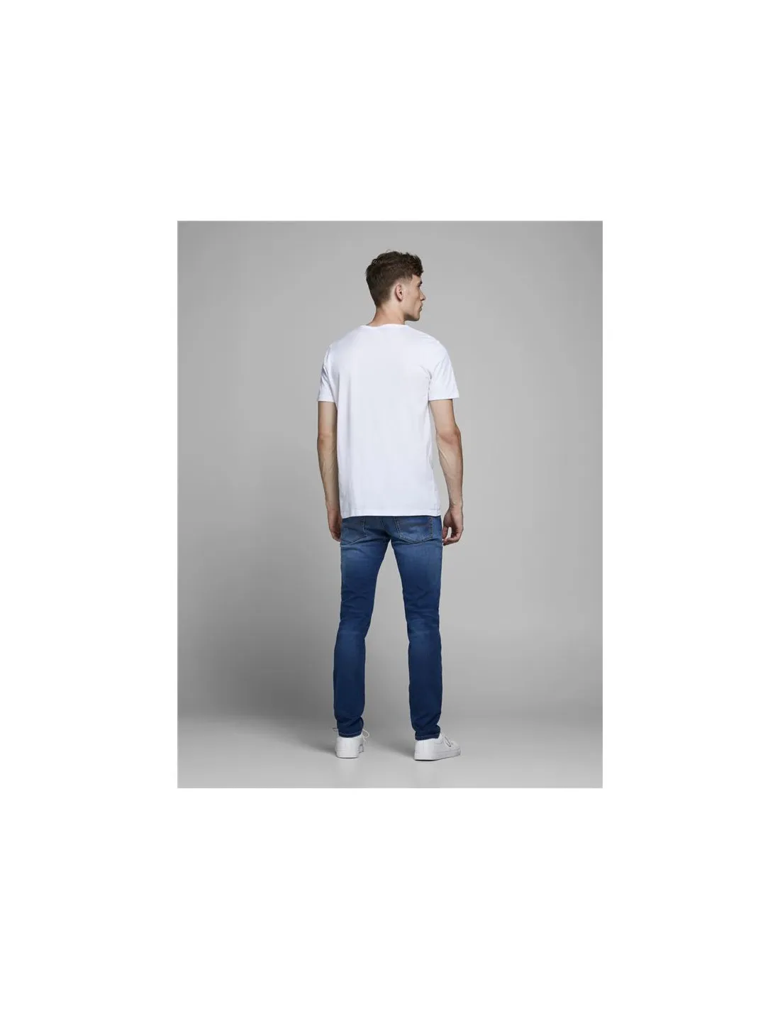 Pantalon Jack & Jones Jjiglenn Jjicon Ge 006 I.K Noos Bleu Denim