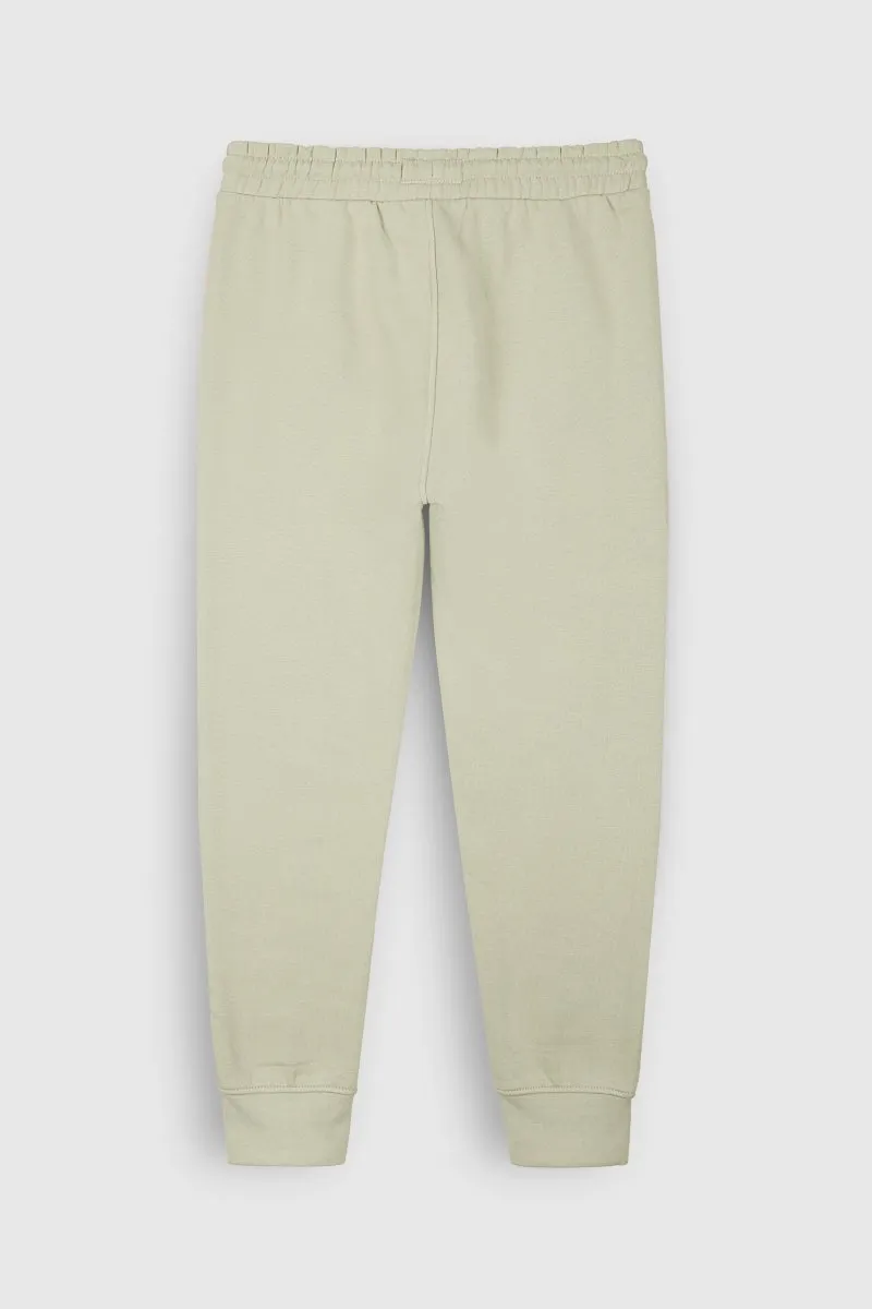 Pantalon jogging P-NARKY JR VERT SAUGE