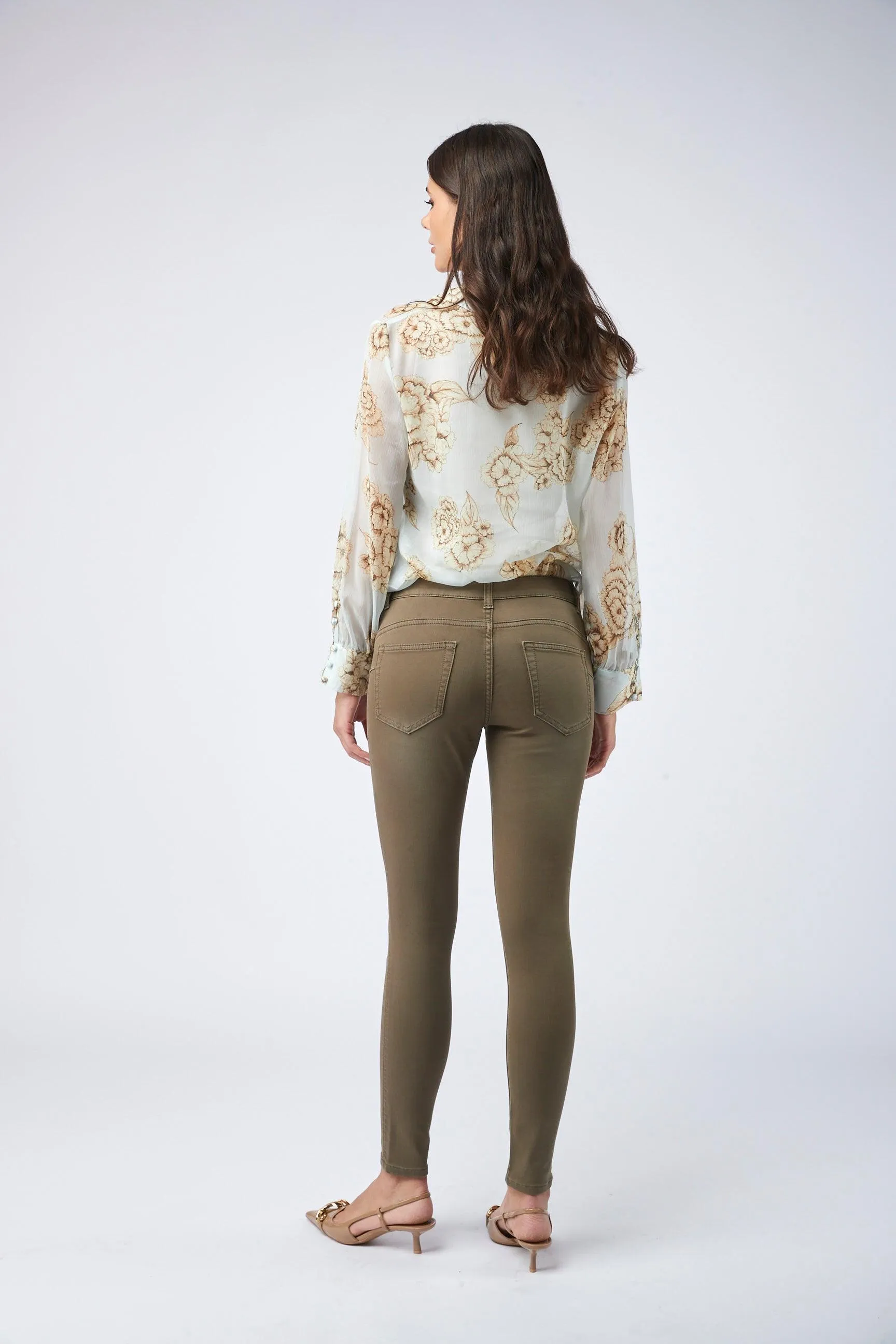 Pantalon slim little push - Aube