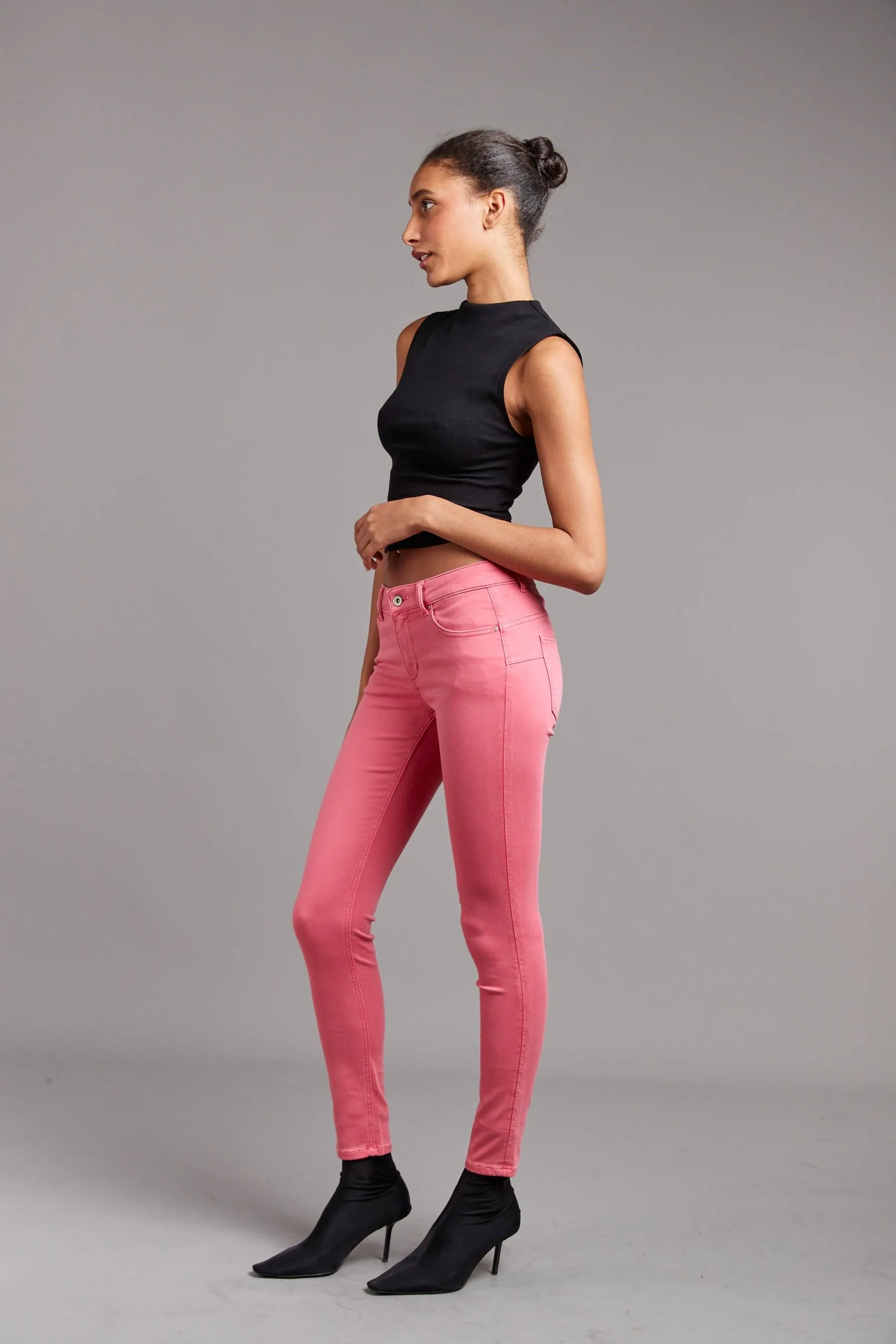 Pantalon slim little push - Aube