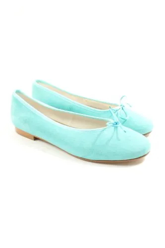 Paoliballerina Ballerines classiques turquoise-rose chair moucheté