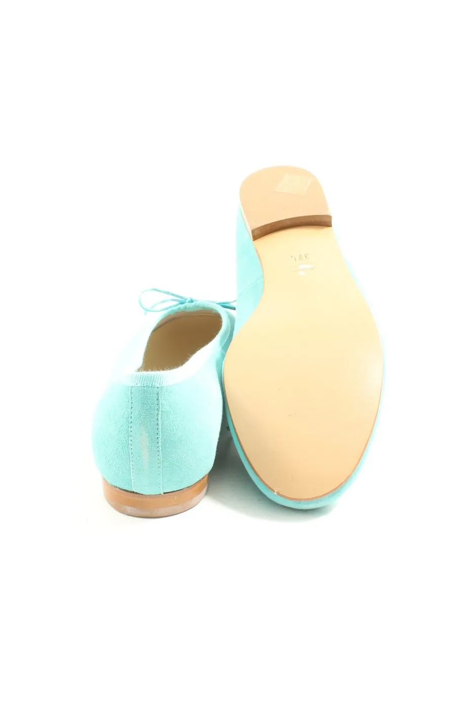 Paoliballerina Ballerines classiques turquoise-rose chair moucheté