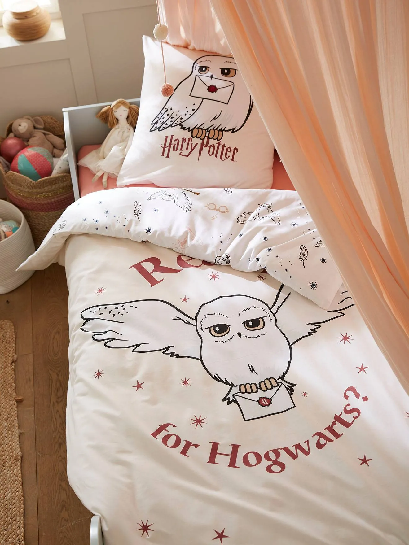 Parure enfant HARRY POTTER vieux rose - Harry Potter