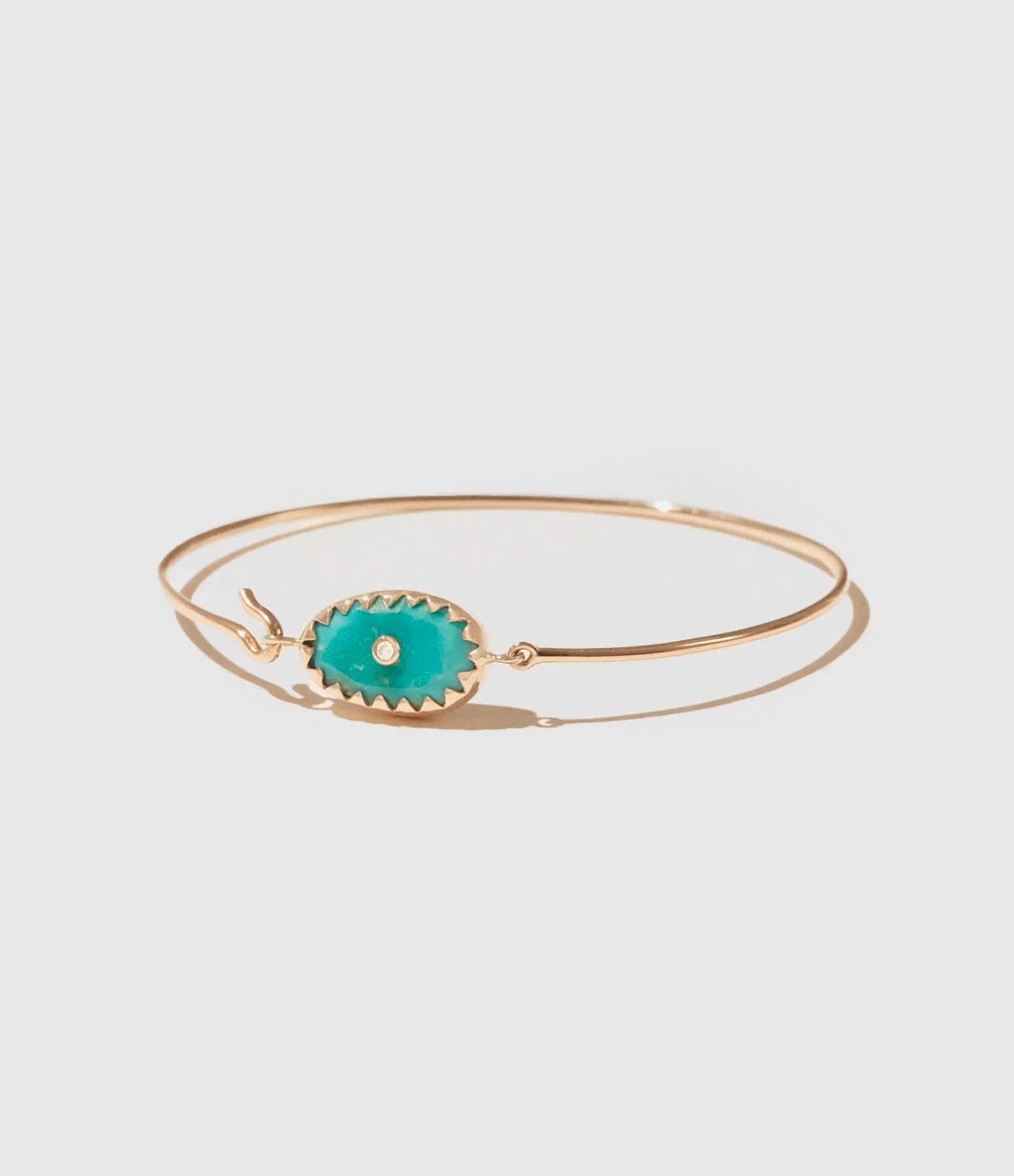 PASCALE MONVOISIN Partager  Bracelet Jonc Orso Turquoise  