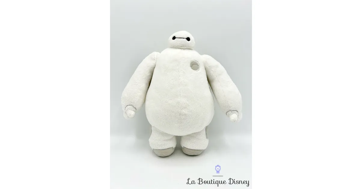 Peluche Baymax Les Nouveaux Héros Disney Store 2015 robot blanc 27 cm