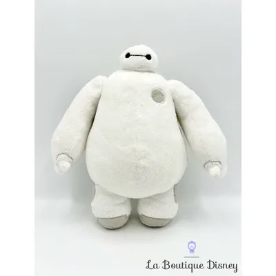 Peluche Baymax Les Nouveaux Héros Disney Store 2015 robot blanc 27 cm