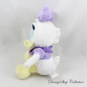 Peluche bébé Daisy DISNEY Nicotoy baby Daisy violet blanc 18 cm