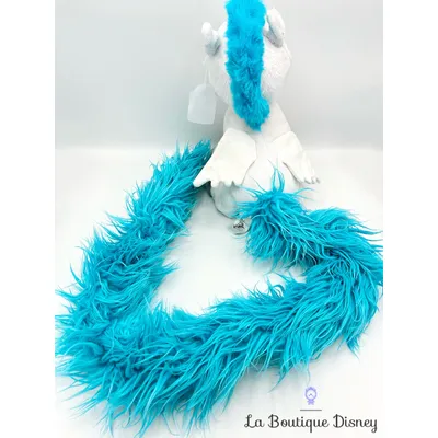 Peluche Pegase Long Tail Hercule Disney Parks 2018 Disneyland cheval blanc bleu longue queue