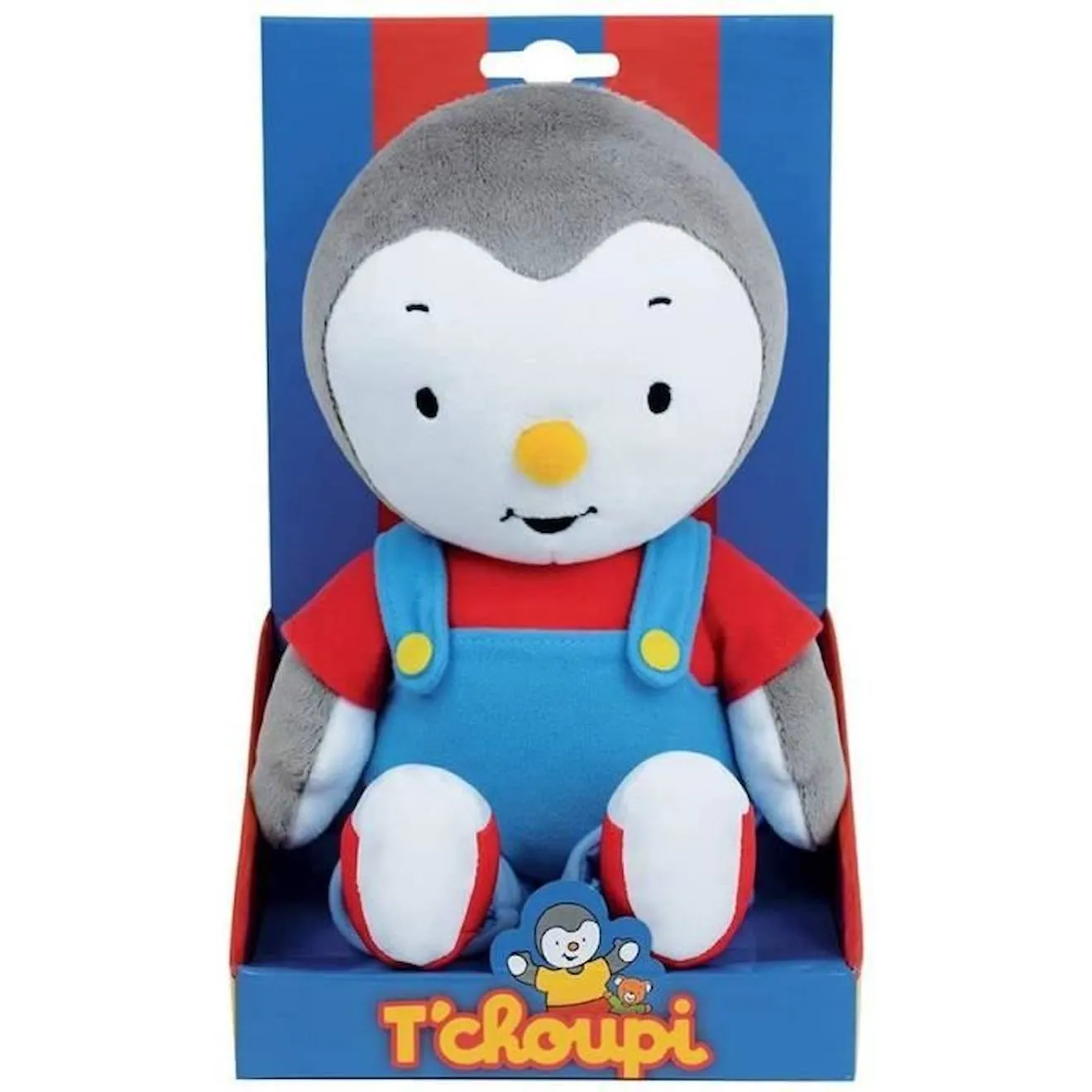 Peluche T'choupi - JEMINI - Environ 30 cm - Polyester - Mixte bleu - Jemini