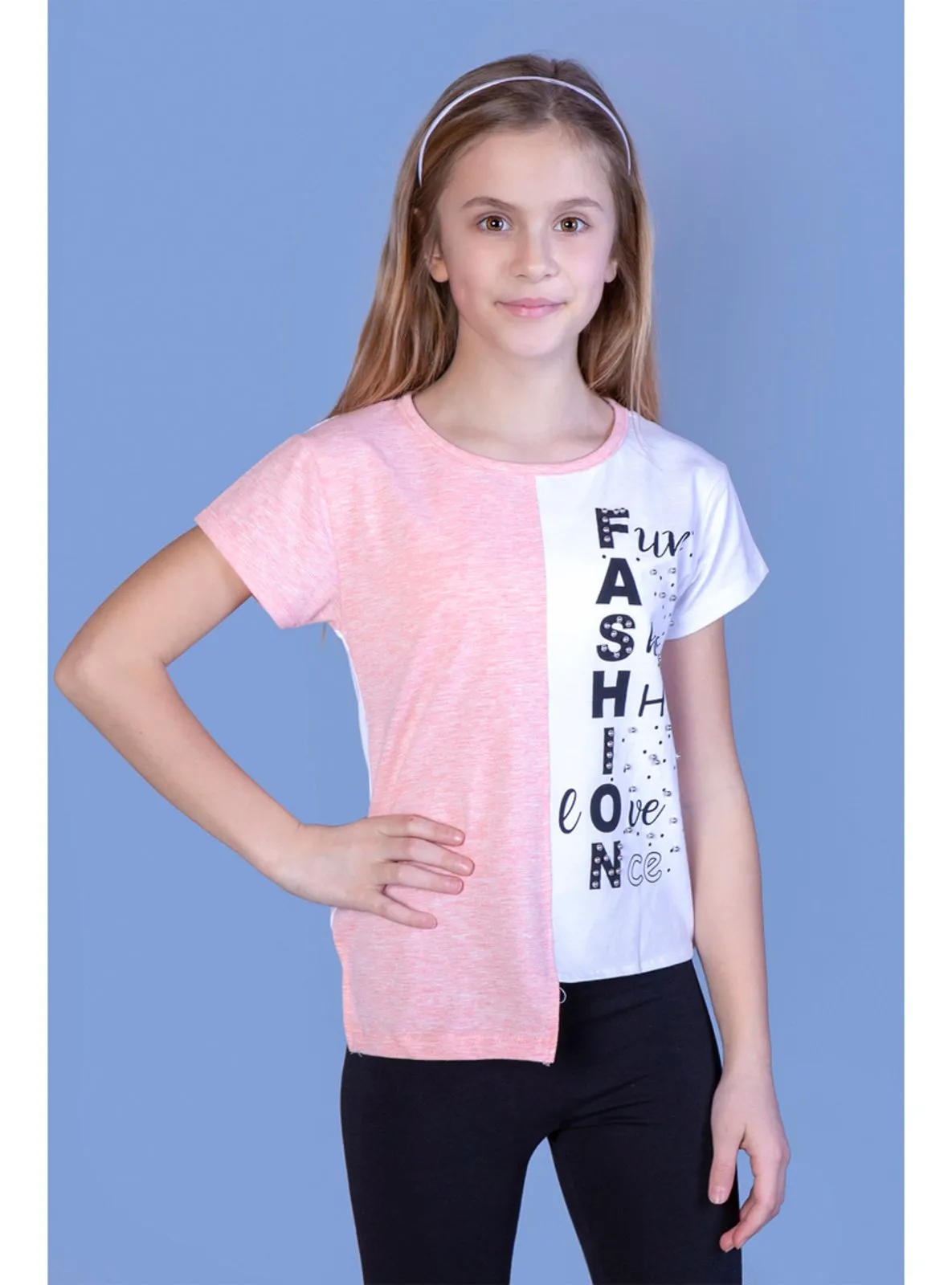 Pembe Melanj Girls` T-Shirt