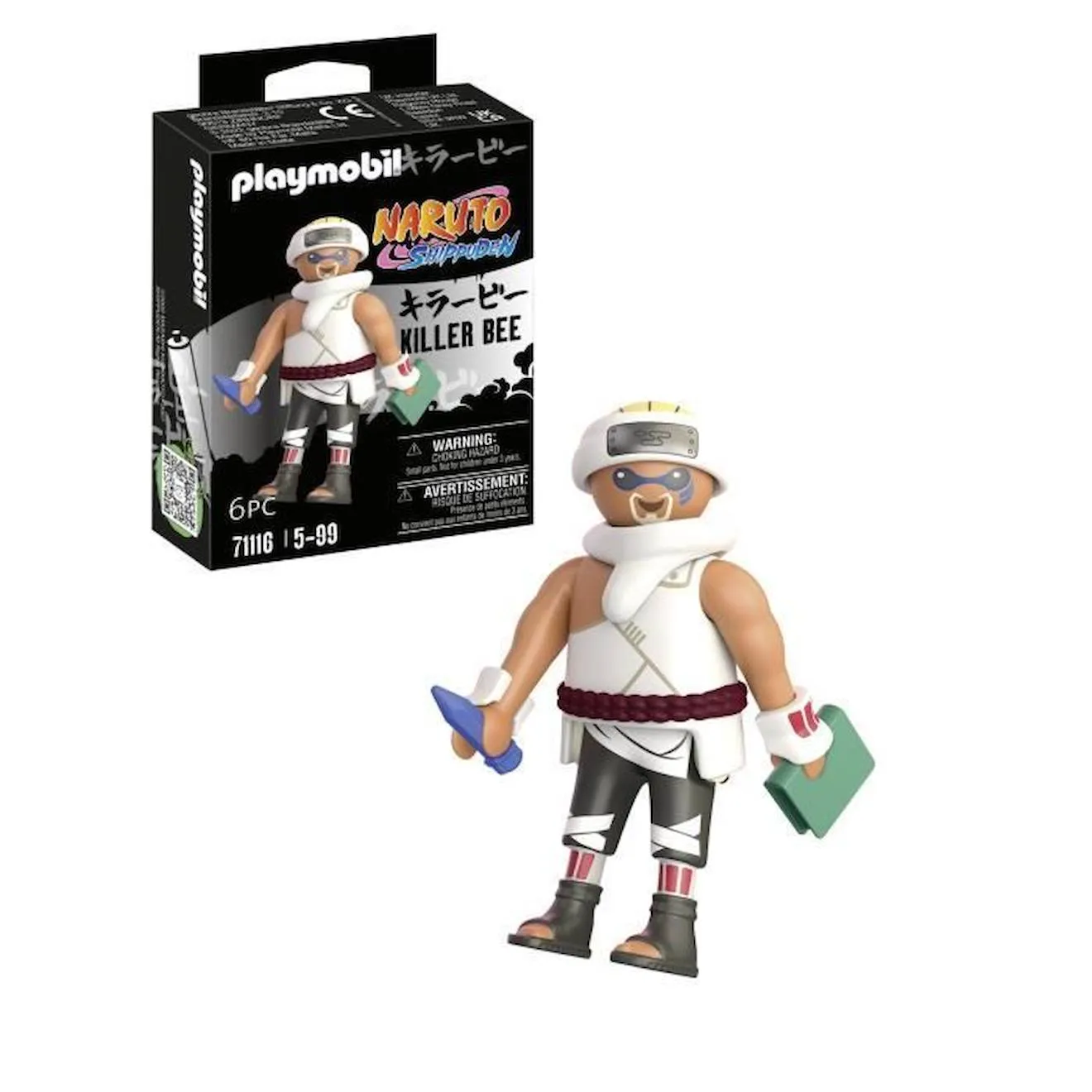 PLAYMOBIL - Naruto Shippuden - Killer B - Figurine avec accessoires - Jouet pour enfant à partir de 5 ans bleu - Playmobil