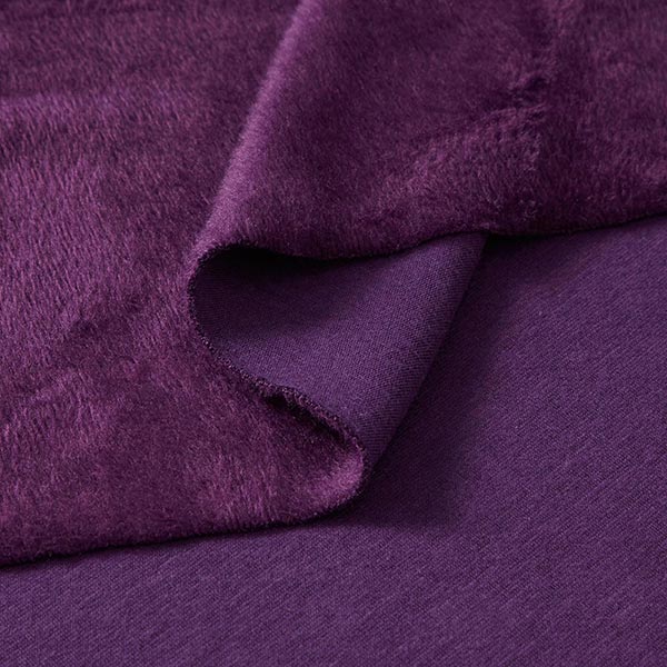 Polaire alpin Sweat douillet Uni – aubergine