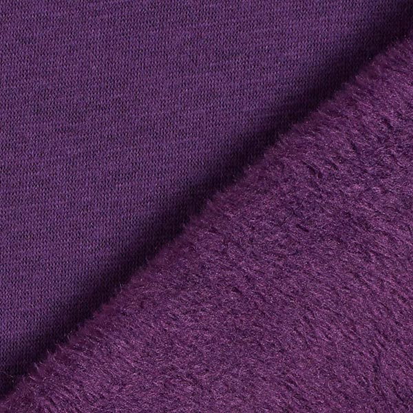 Polaire alpin Sweat douillet Uni – aubergine