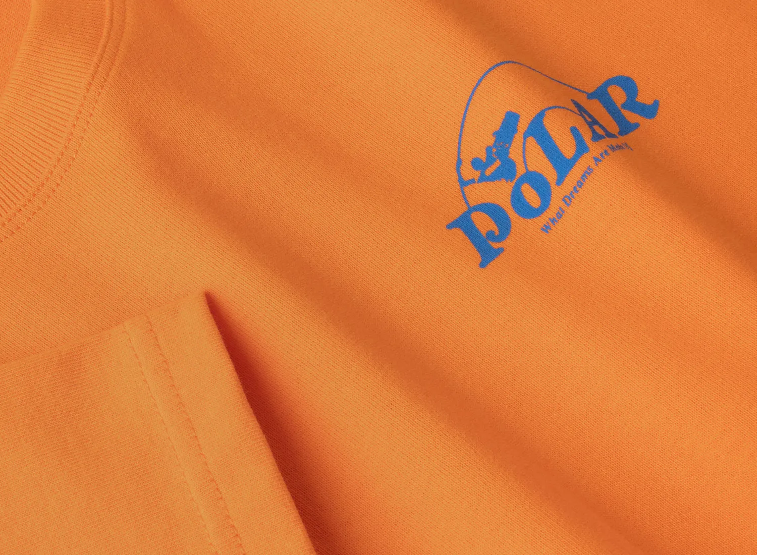 Polar Skate Co Dreams Tee Orange