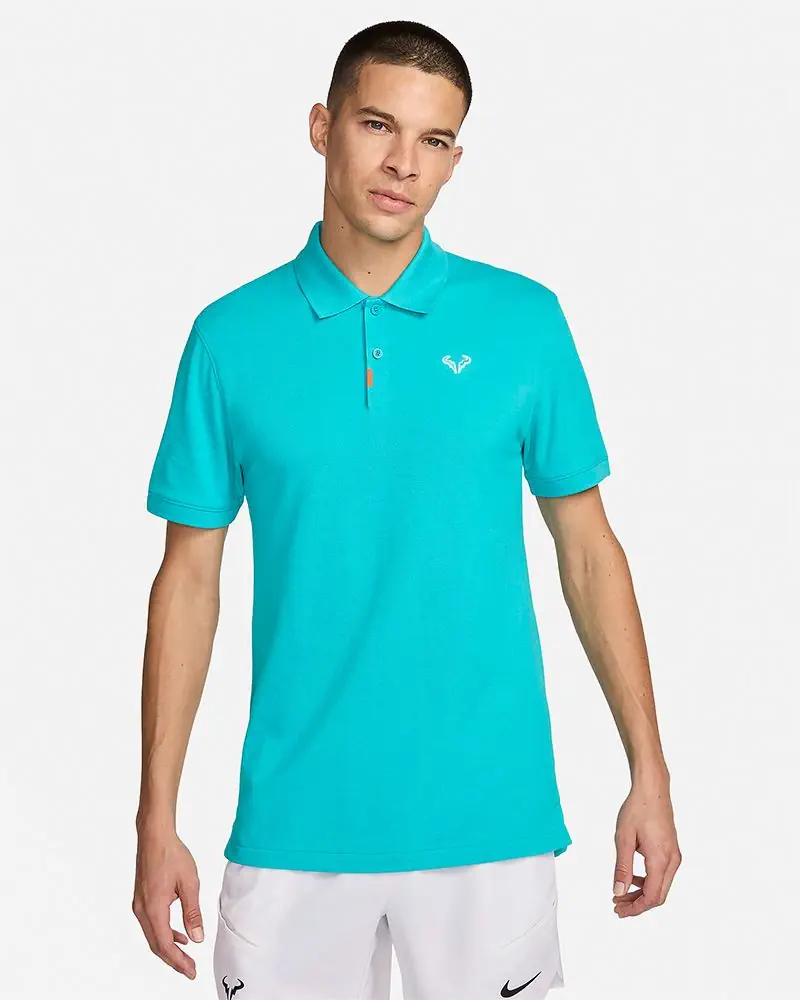 Polo de tennis Nike Rafa Turquoise pour homme