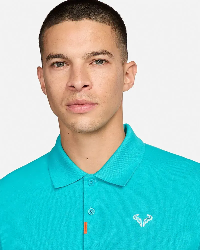 Polo de tennis Nike Rafa Turquoise pour homme