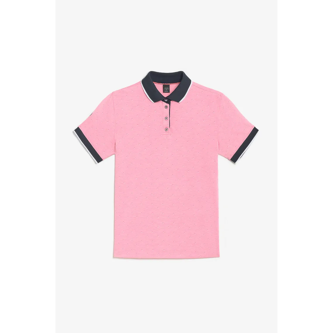 Polo NOVIL rose en coton Le Temps des Cerises - Maillot de corps Homme sur MenCorner