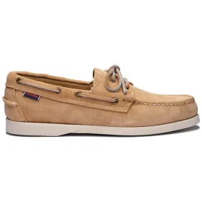 Portland Suede Docksides Beige Camel Regular