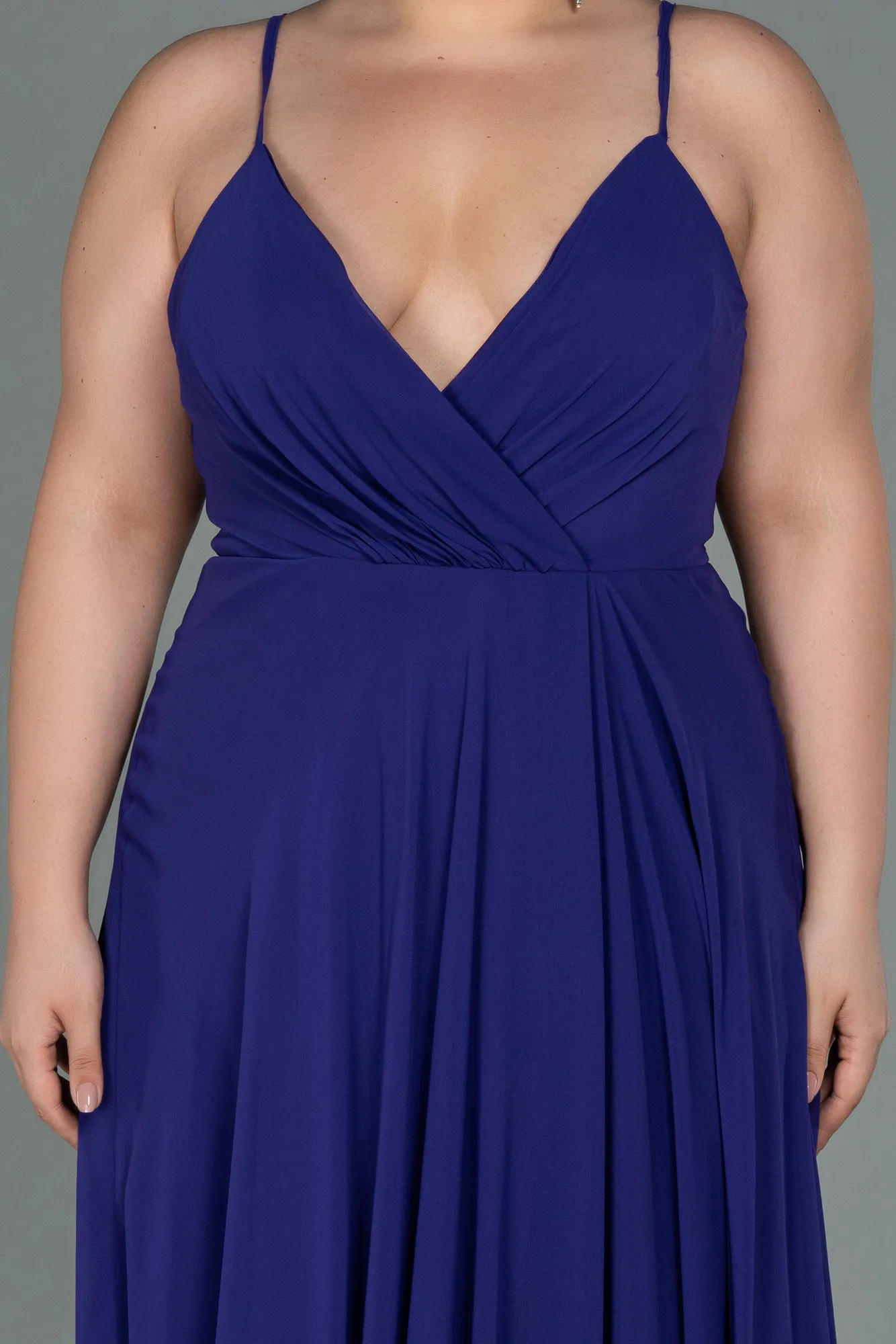 Robe De Soirée Grande Taille Longue Turquoise ABU1324