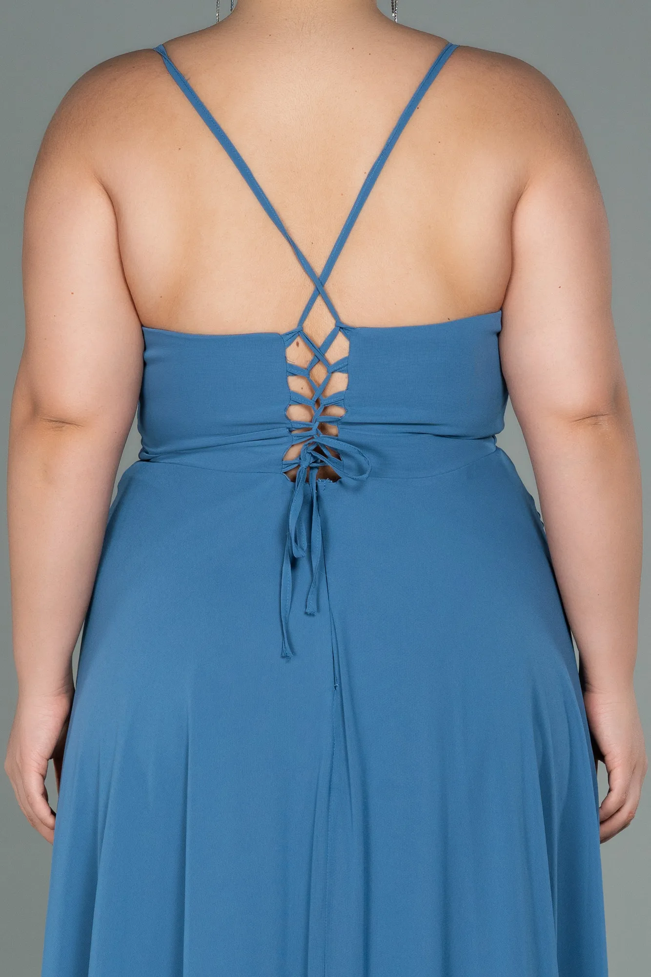 Robe De Soirée Grande Taille Longue Turquoise ABU1324