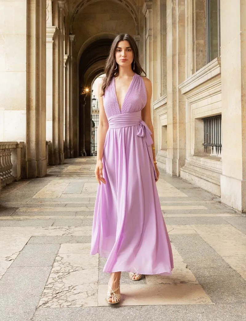 Robe lilas Vika