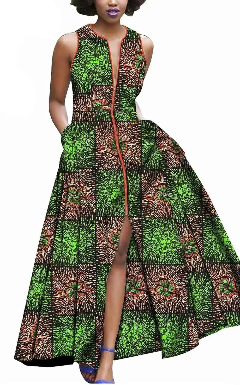 Robe Longue Africaine Femme