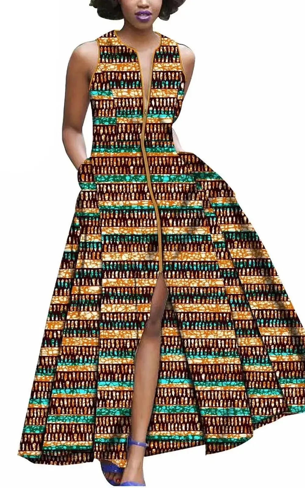 Robe Longue Africaine Femme