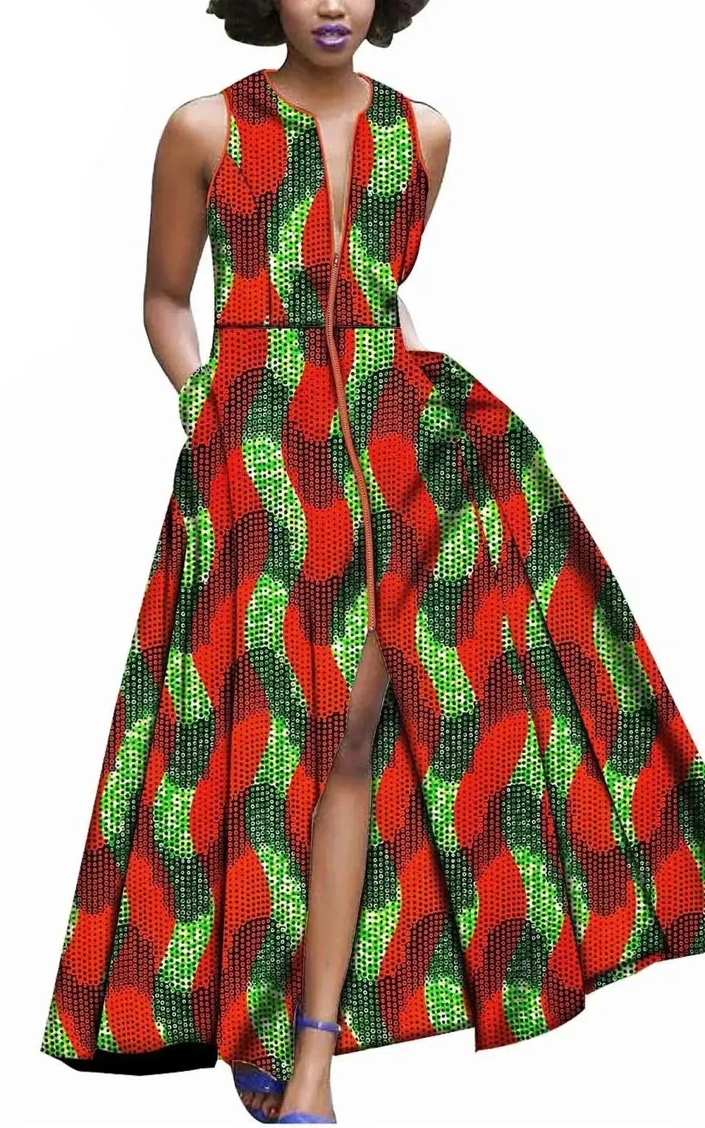 Robe Longue Africaine Femme