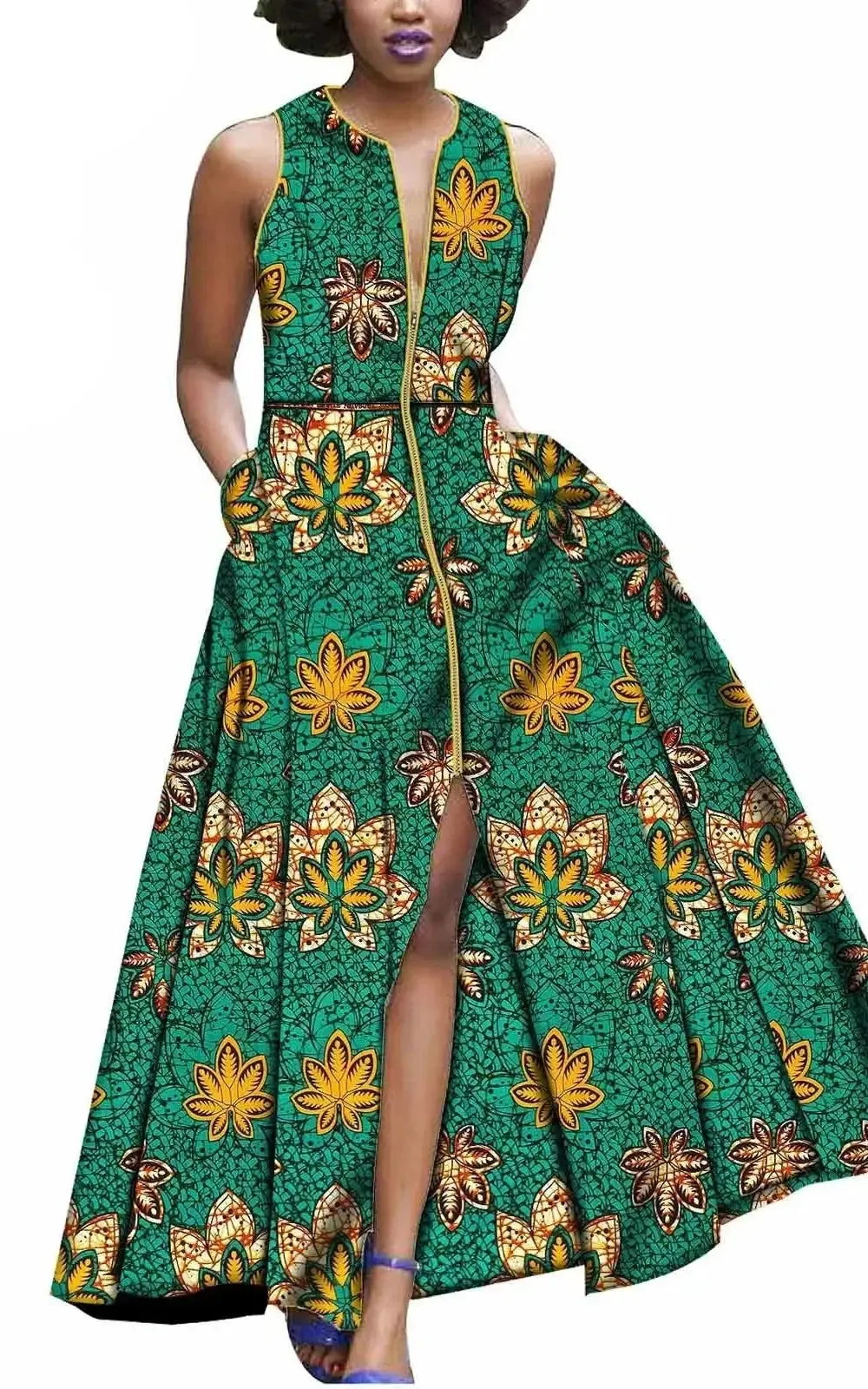 Robe Longue Africaine Femme