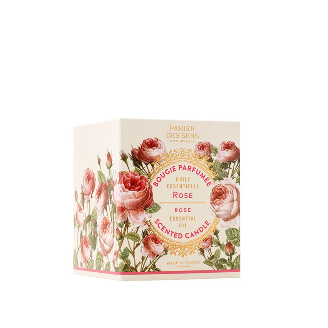 Rose Restructurante - Bougie Parfumée Panier des Sens - Bougies & Parfums d'intérieur Homme sur MenCorner