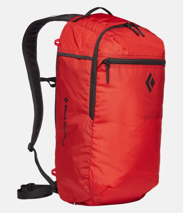 sac black diamond trail zip 18 hyper red