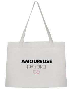 Sac Shopping Amoureuse d'un infirmier par tunetoo