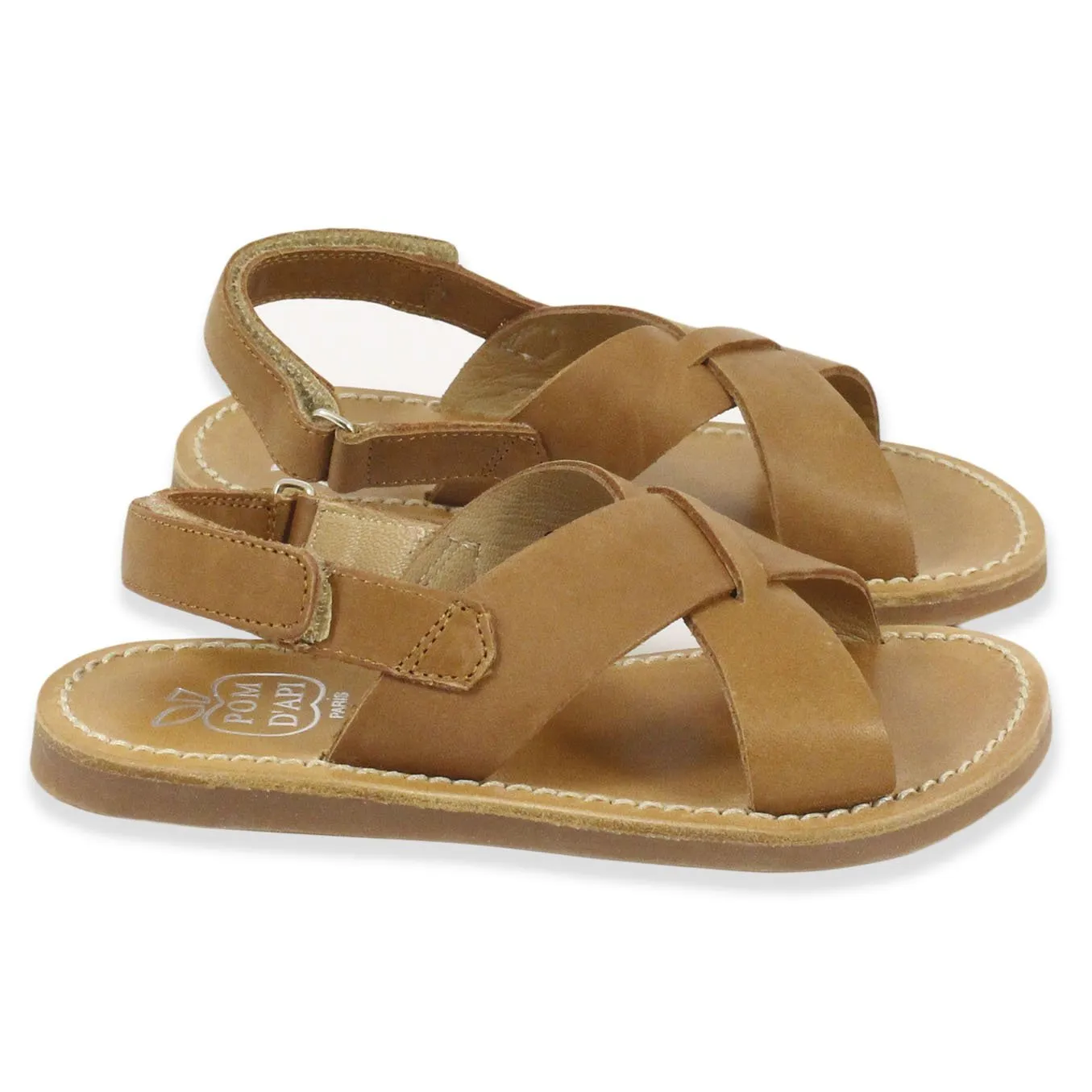 Sandale Plage Stitch Camel