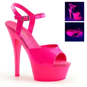 Sandales roses fluorescentes