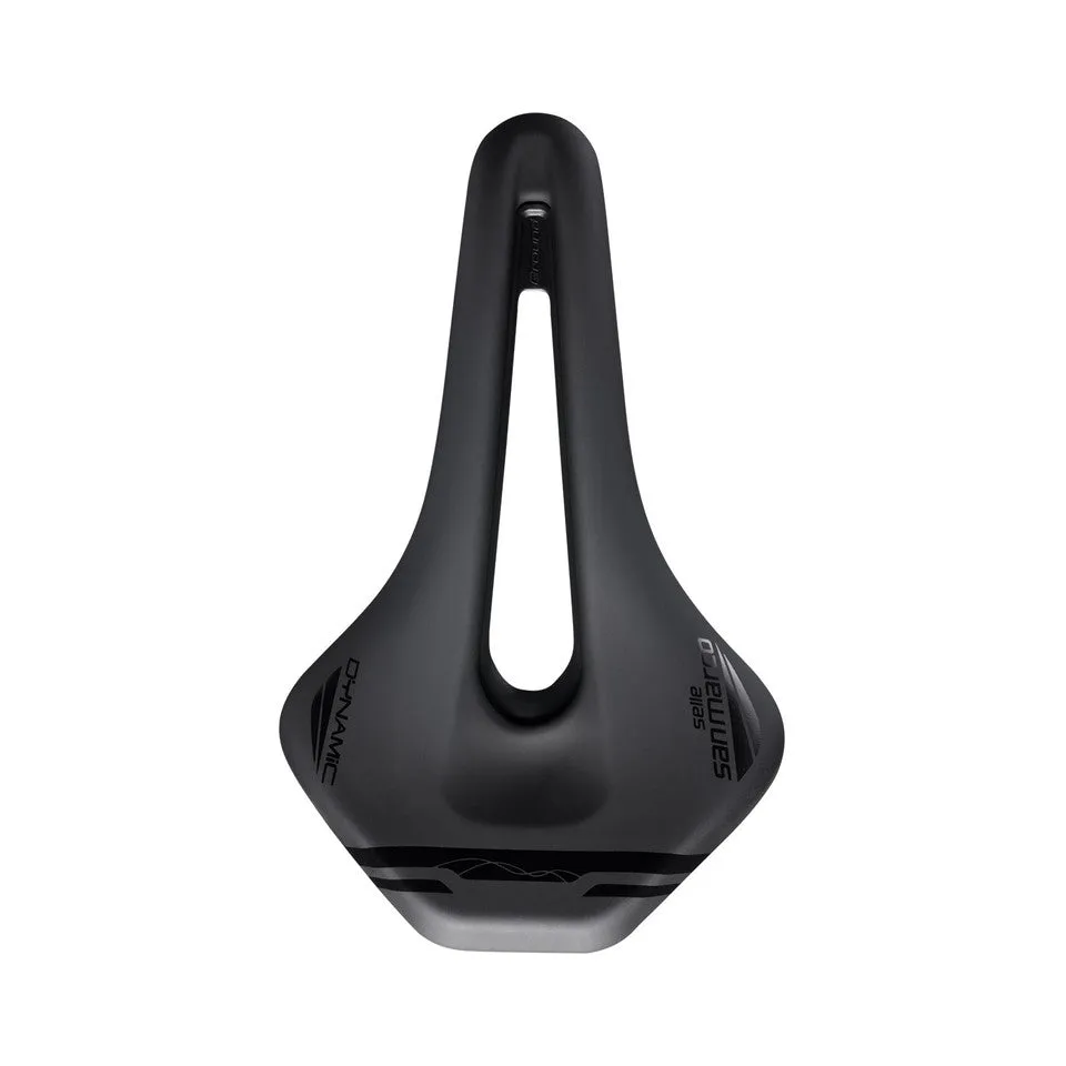 Selle SAN MARCO GROUND SHORT OPEN-FIT DYNAMIC 155mm Noir