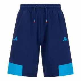 Short Adozip BWT Alpine F1 Team 2024 Bleu Enfant