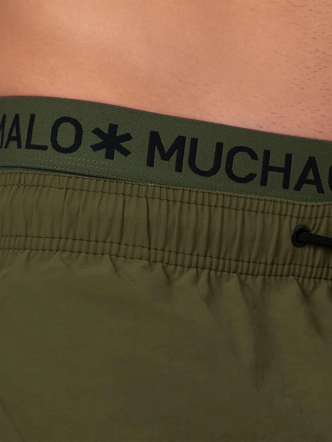 Short de Bain Muchachomalo Homme Solid Army Green