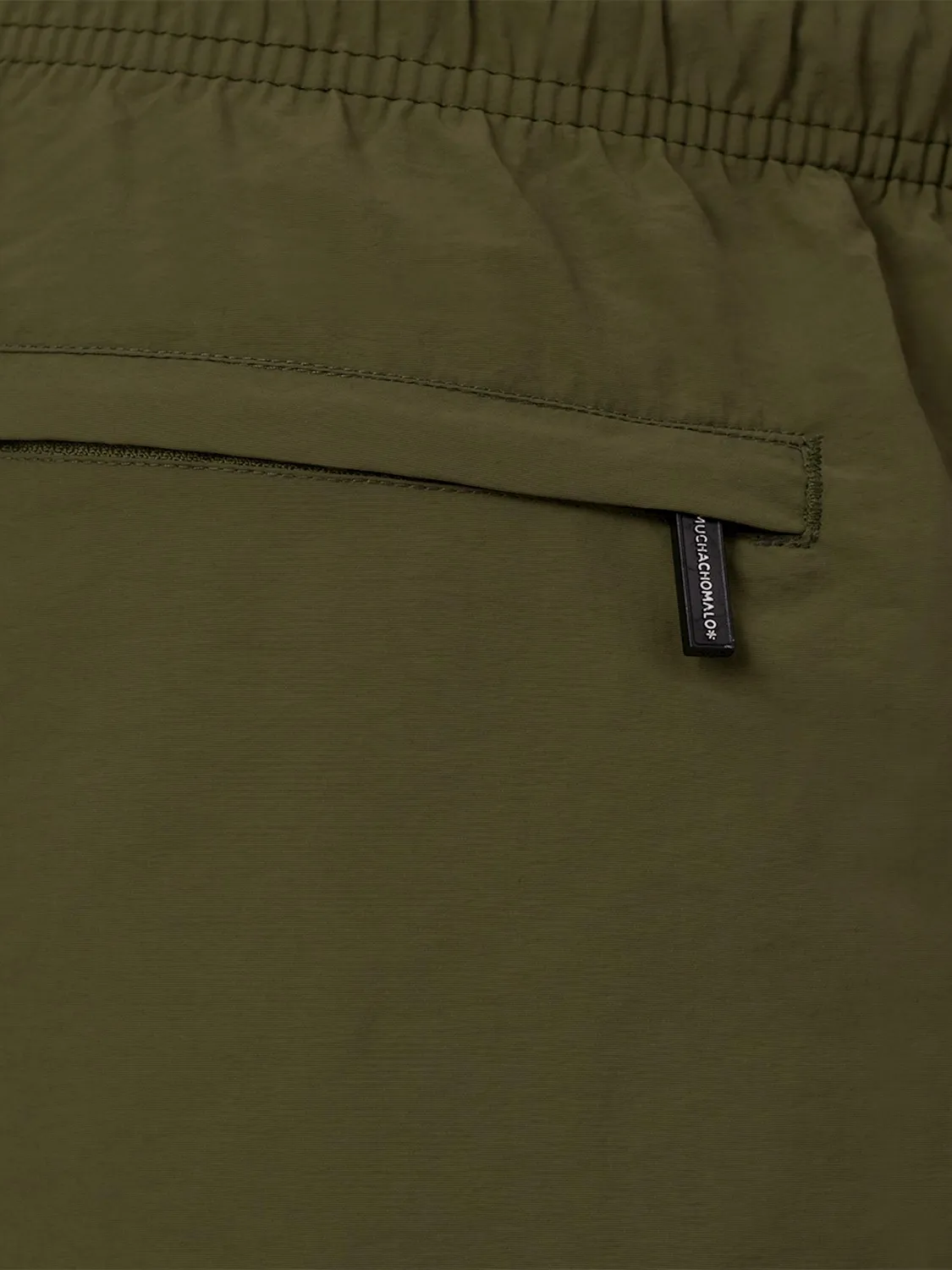 Short de Bain Muchachomalo Homme Solid Army Green