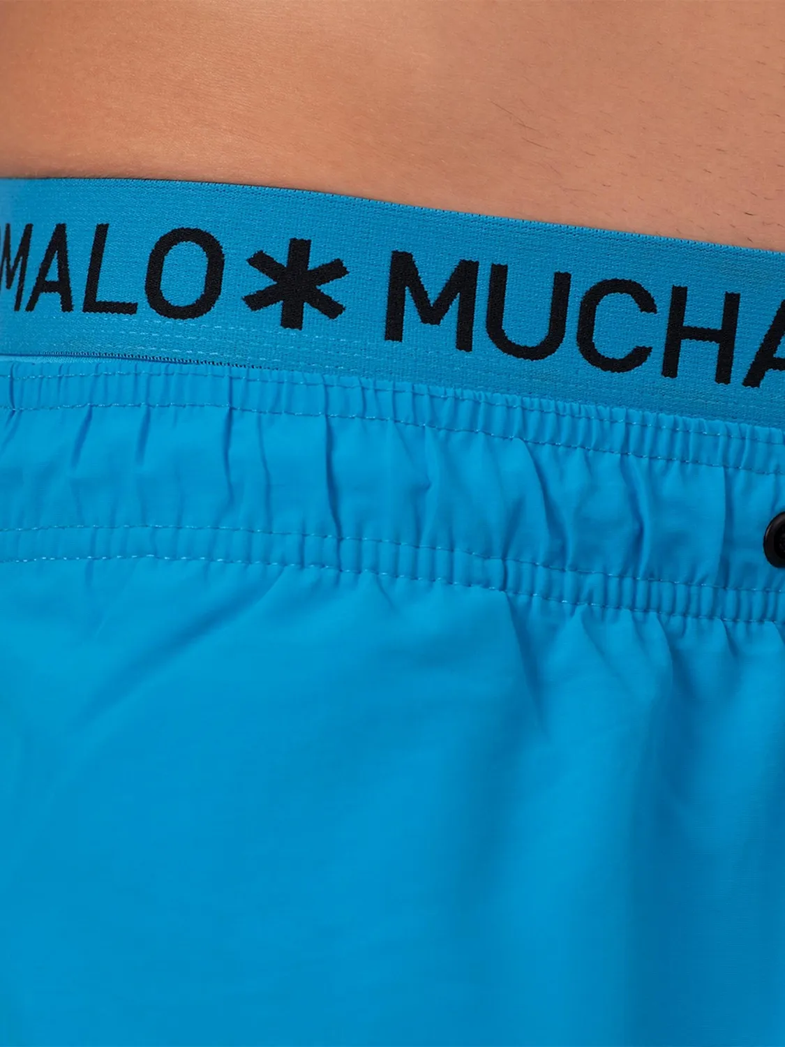 Short de Bain Muchachomalo Homme Solid Neon Blue