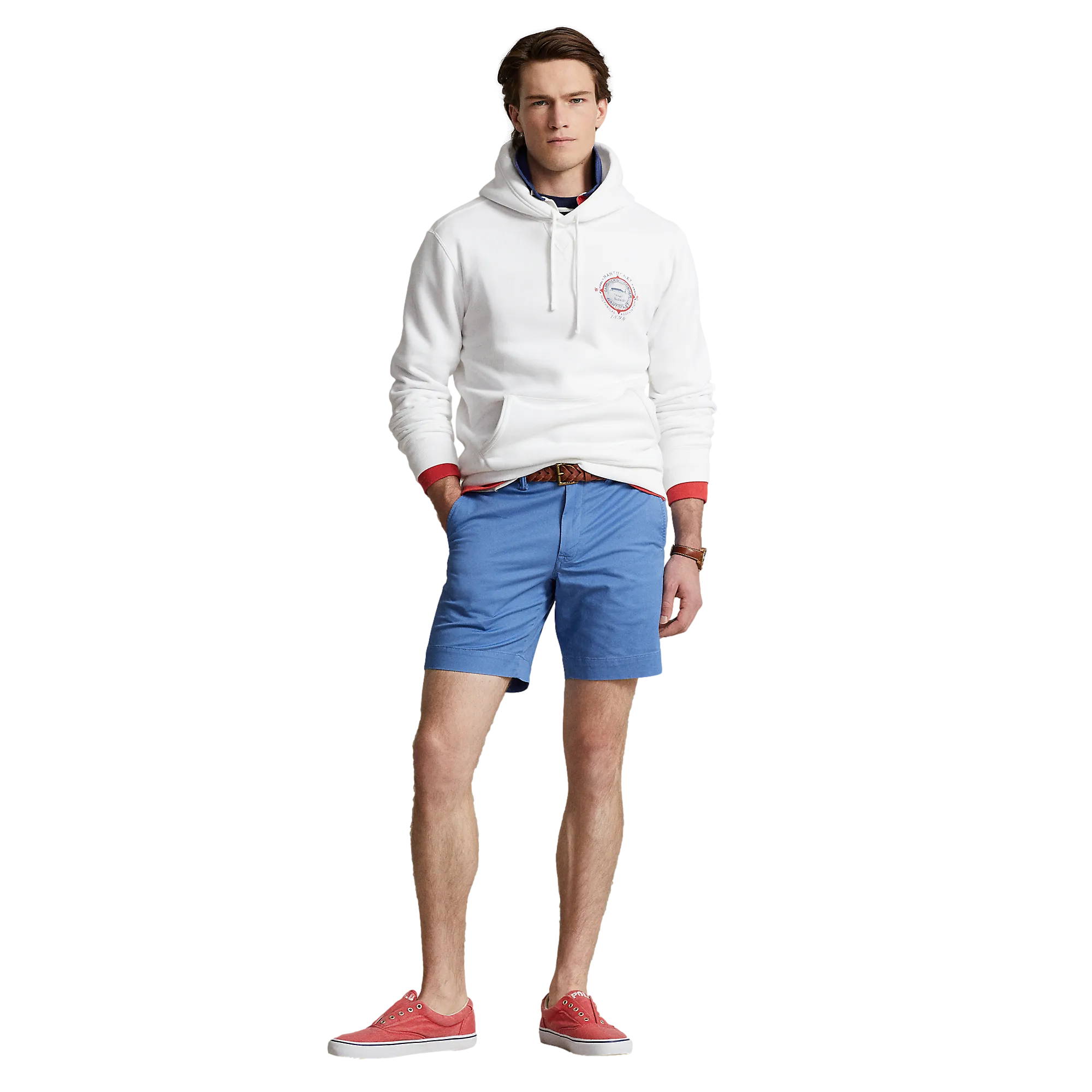 SHORT EN COTON - POLO RALPH LAUREN pour HOMME | Printemps