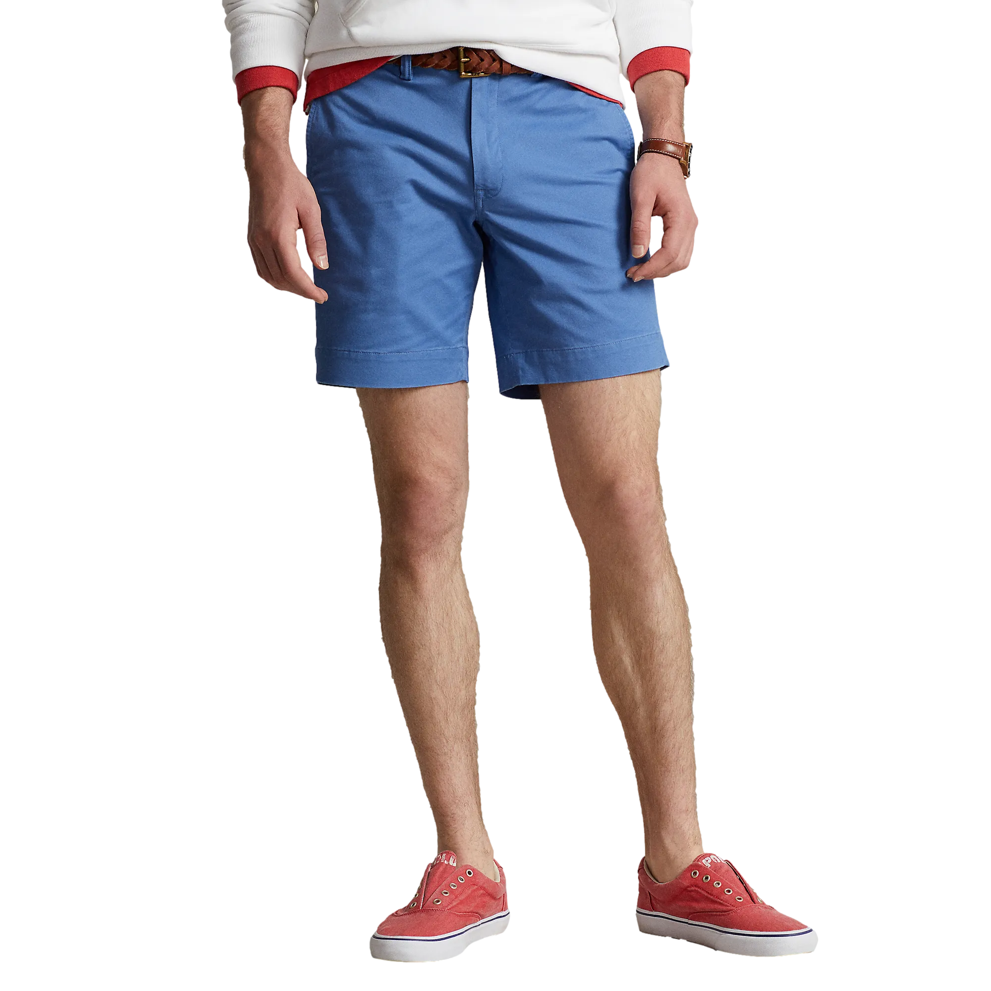 SHORT EN COTON - POLO RALPH LAUREN pour HOMME | Printemps