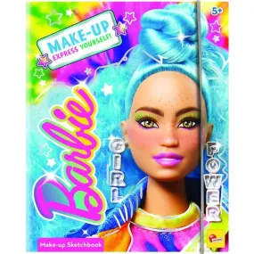 Sketchbook - Barbie Sketch Book Make Up - Lisciani - Pour Apprendre et Se Maquiller bleu - Lisciani Giochi