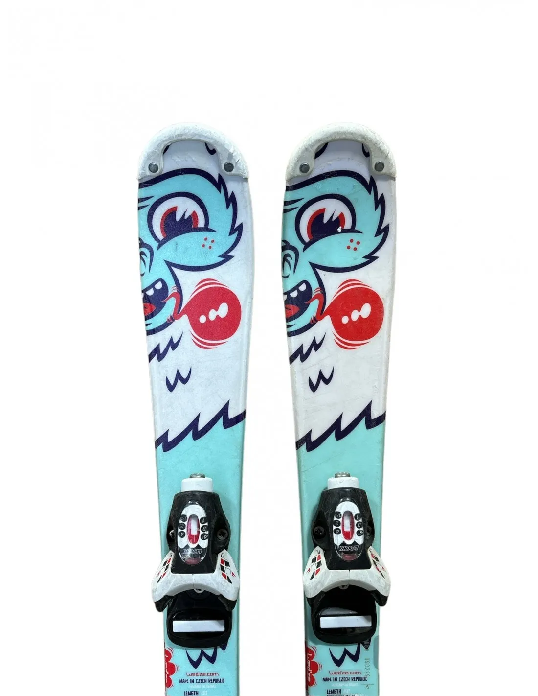 Ski Wedze Onebreaker Turquoise Taille 80cm + Fix